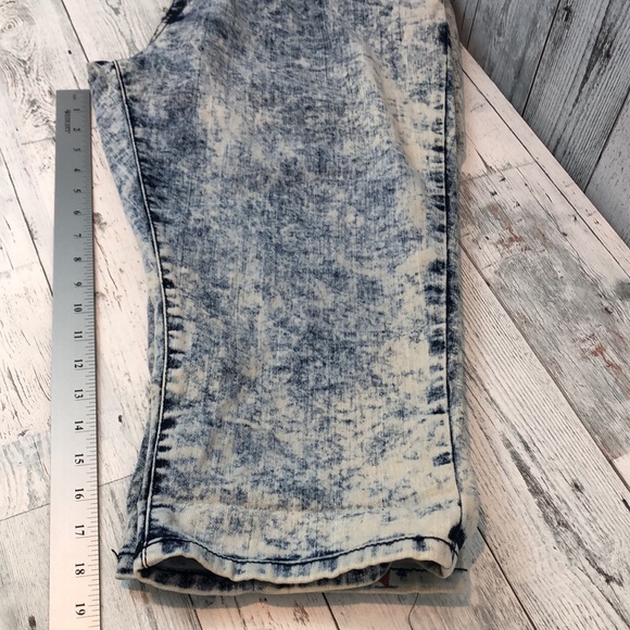 DAZL American Flag Acid Wash Long Line Bermuda Shorts NWT 20 - Picture 9 of 10